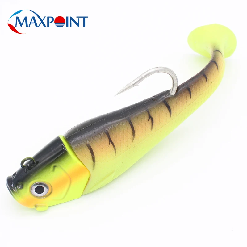 

Hot-Sale 305g Swimbait Soft Lures for Cod Fishing Slatwater Jigging Lures 7inch Big Paddle Tail Shad Offershore Fishing Bait