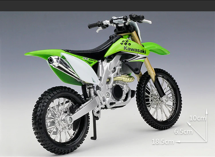 Maisto 1/12 масштаб kawasaki KX 450F мотоцикл гонки литья под давлением Мотокросс сплав металлический мотоцикл модель ручной работы игрушки для детей подарки на день рождения