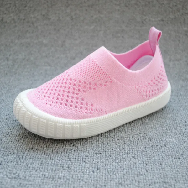 Kids Fly Knitting Casual red Shoes Running Sporting Children Outdoor E-69 Soft Breathable Comfortable Boys Girls | Детская одежда и