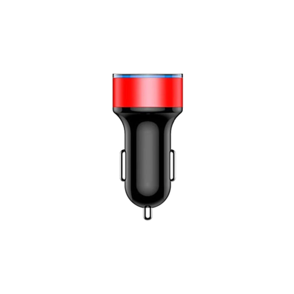 3.1A двойной USB Автомобильное зарядное устройство 2 порта ЖК-дисплей быстрое