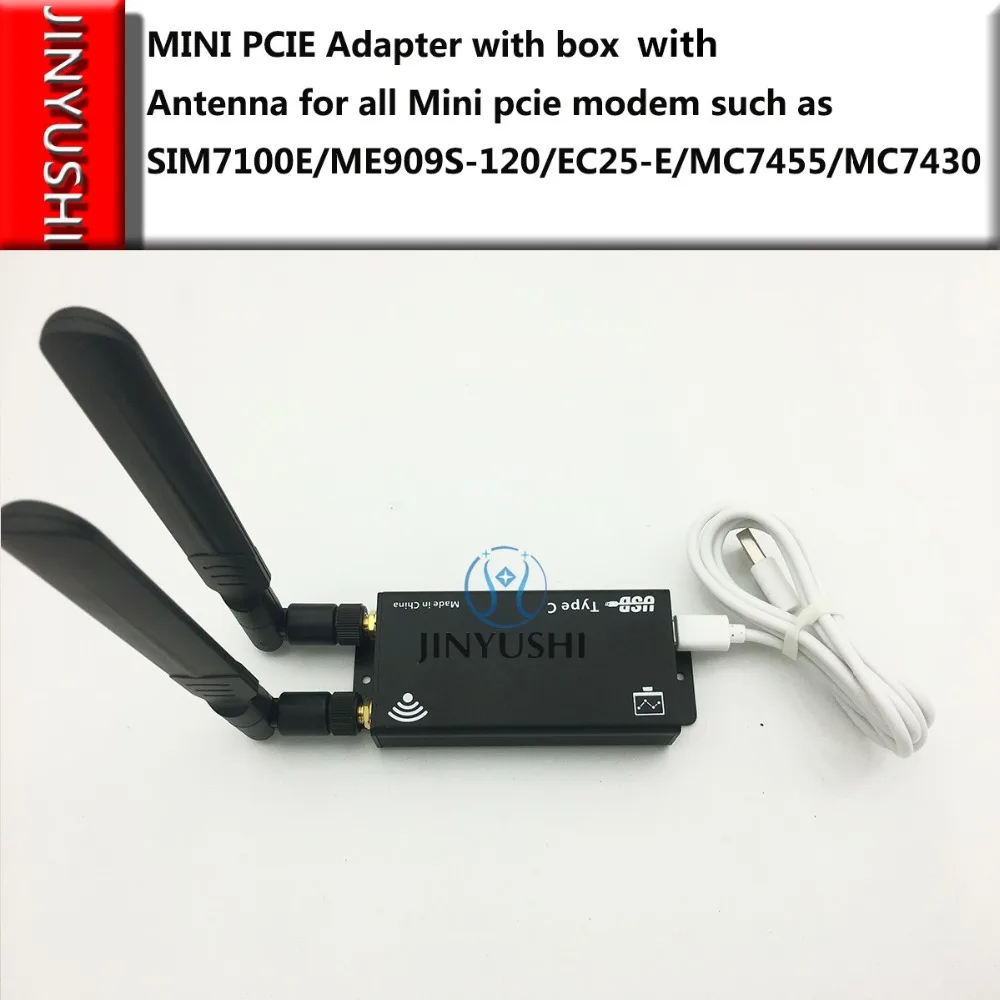 Тестовый комплект с коробкой/модулем LTE корпуса + антенна USB мини-адаптер PCIE для