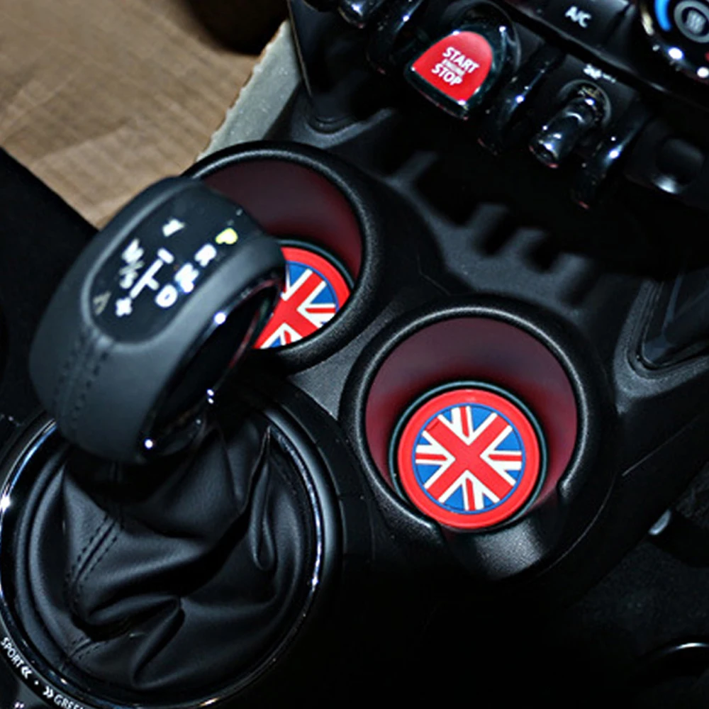 2 шт./компл. 73 мм Мягкие силиконовые подставки под чашки для MINI Cooper R55 R56 R57 R58 R59|mini
