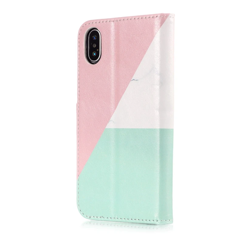 Леопардовый кошелек с черепом и цветком кожаный чехол для iPhone X 10 8 7 Plus 6 S 5s SE Ipod Touch