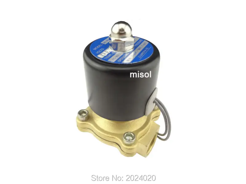 Новый 12 В постоянного тока G3/4 &quot(BSP) Электрический Соленоидный клапан для воздуха