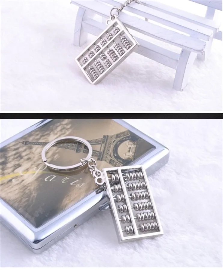 

Original Creative Gifts mini Abacus Keychain for Teenager Boys and Girls Present Simulation Instrument Keyring Men Car Key Chain