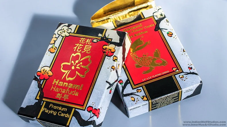 Hanami Hanafuda Fusion игральные карты покер размер колода LPCC пользовательские Ограниченная серия Запечатанные магический реквизит