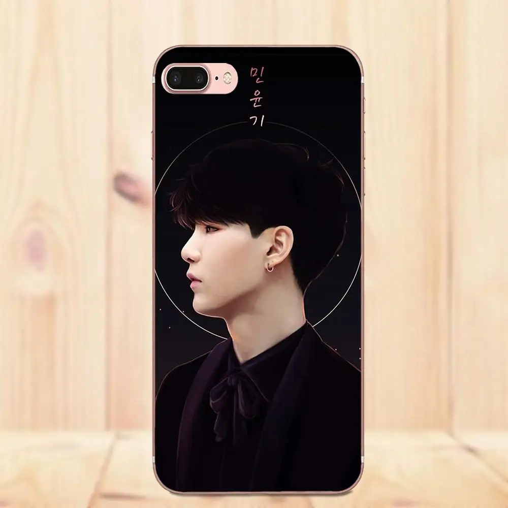 Maerknon мин Yoongi Мягкий ТПУ Новое поступление для Sony Xperia Z Z1 Z2 Z3 Z4 Z5 compact Mini Premium M2 M4 M5 T3 E3