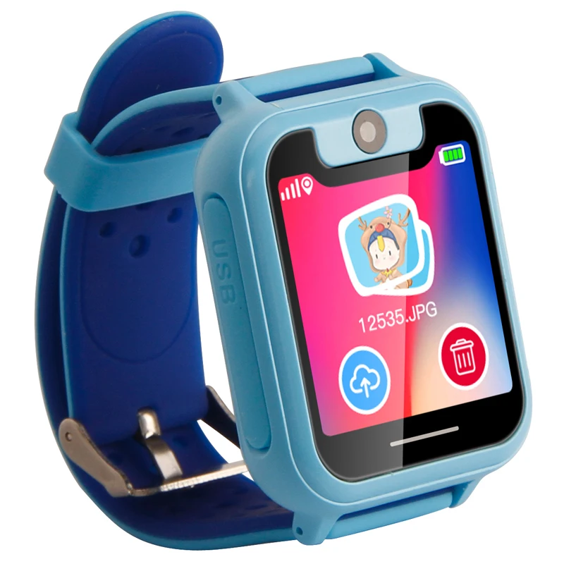 Смарт-часы 2018 Smartwatch SIM Сенсорный экран GPRS lbs-трекер sos-вызов Камера фонарик андроид