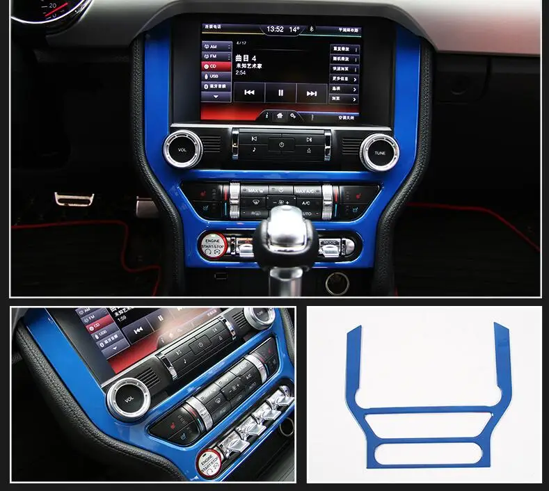 Аксессуары для салона автомобиля Ford Mustang 2015 2016 2017 автомобильный Стайлинг |