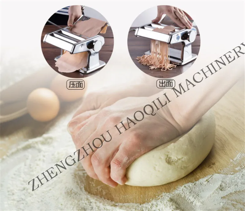 Ручная машинка для производства лапши из нержавеющей стали бытовая макаронных