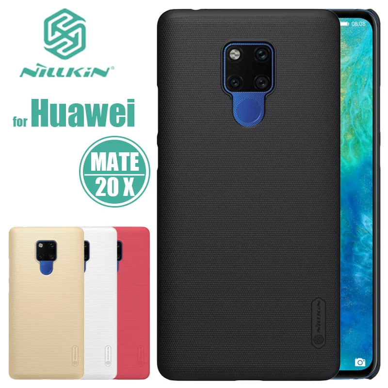 Чехол Nillkin для Huawei Mate 20 X матовый защитный чехол Mate20 жесткая задняя крышка из