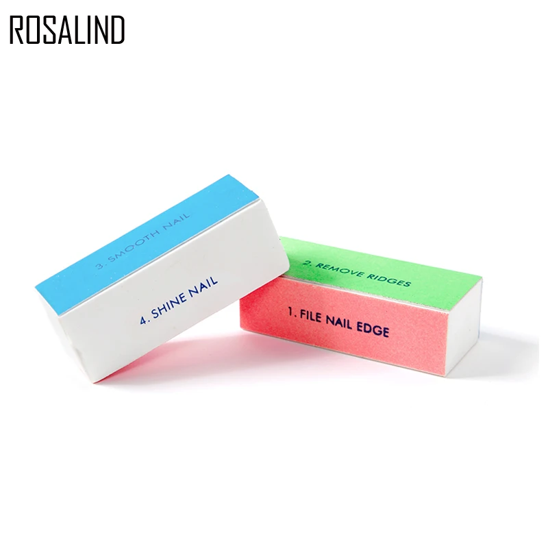 Набор инструментов для маникюра и педикюра Rosalind 1 шт. цветная пилочка ногтей