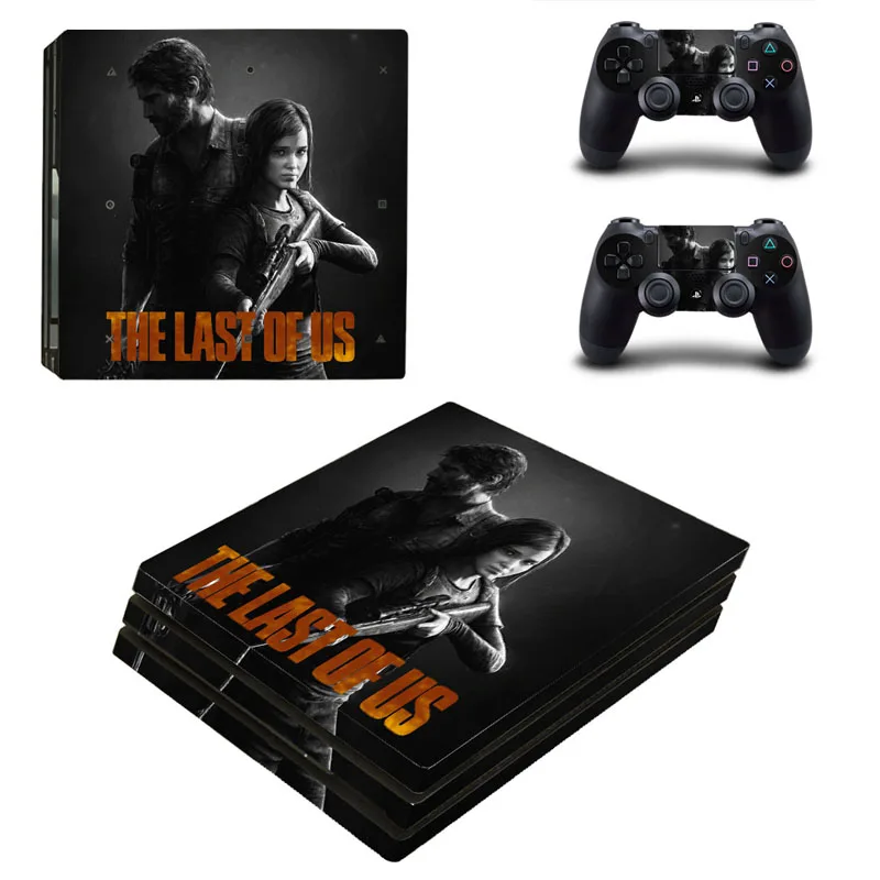 the last of us Series PS4 Pro Console Sticker For Sony PlayStation 4 Vinyl Decal Ps4 Controller Skin |