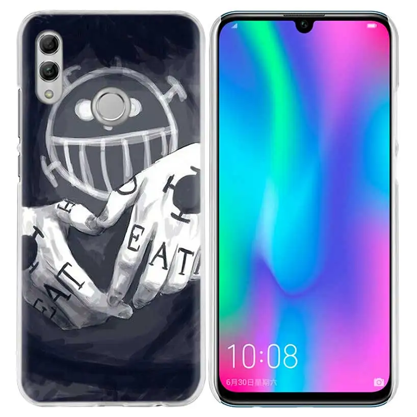 Одна деталь аниме чехол для huawei Honor 8X Y9 9 10 Lite Play 7C 8C 8S 8A фотоаппаратов моментальной печати 7S 7A Pro V20 20i Y6 Y7 Y5 жесткий чехол из ПК для телефона Coque