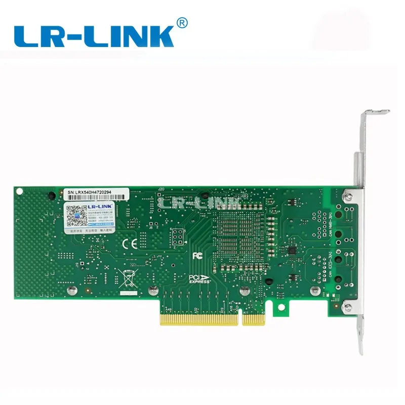 LR LINK 9801BT PCI Express x8 сетевой контроллер карты 10 Гб Ethernet RJ45 совпадали адаптер сетевого