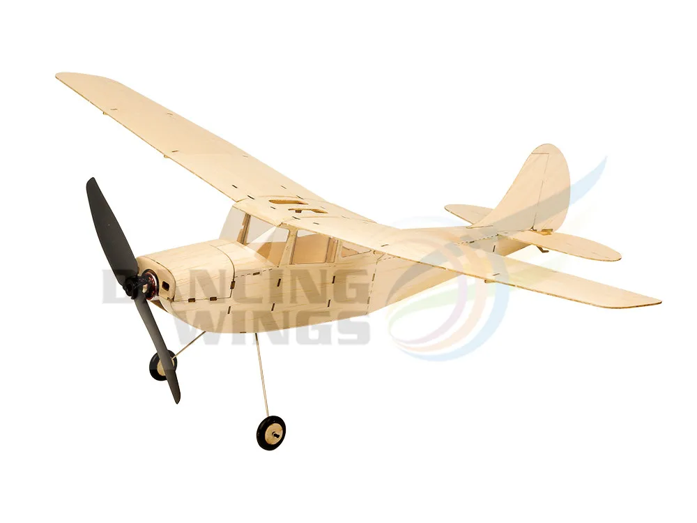 Мини Cessna L-19 плоская модель RC 3CH Электропитание RC самолет 320 мм размах крыльев пробкового дерева модель самолета строительные наборы K12