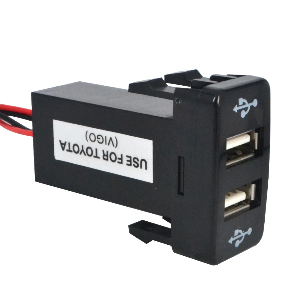 Автомобильное зарядное устройство kebidu с двумя портами USB 12 В 2 1 А|charger 12v|car charger