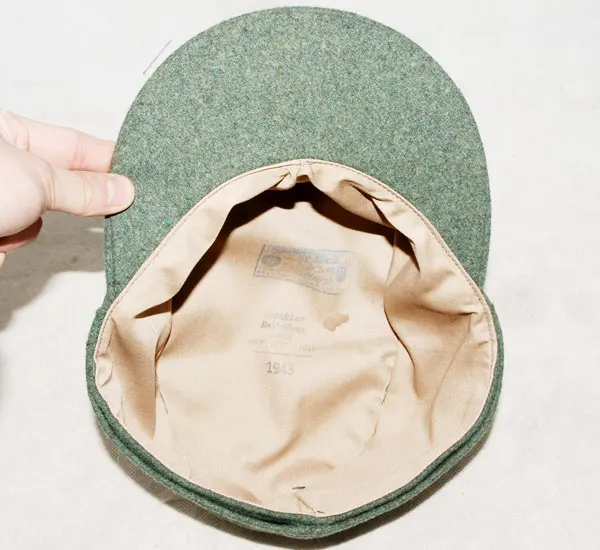 

WWII GERMAN WH EM M43 PANZER WOOL FIELD CAP SIZE-31733