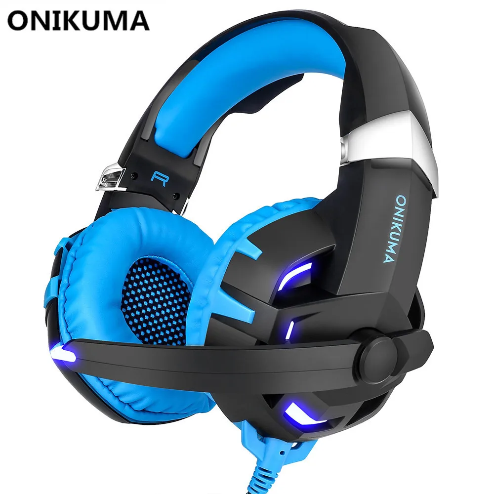 ONIKUMA K2 USB гарнитура 7 1 канальный звук стерео игровые наушники глубокий бас