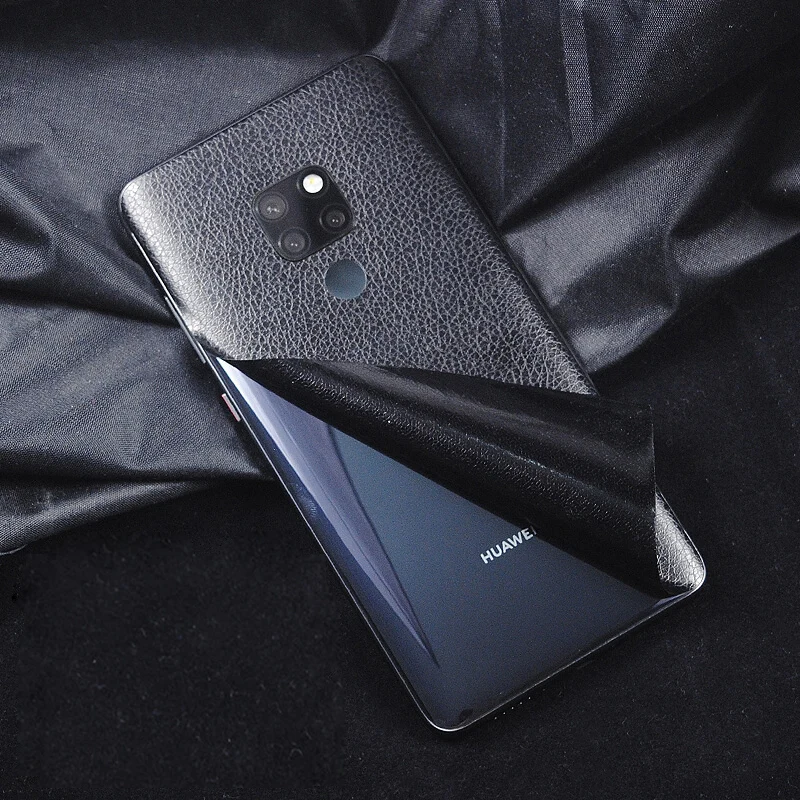 Пленка из углеродного волокна для Huawei Mate 20 Pro кожаные деревянные наклейки на
