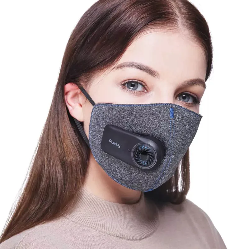 Новый Стиль Xiaomi чисто воздушная маска против загрязнения PM2.5 550 мАч батарея с