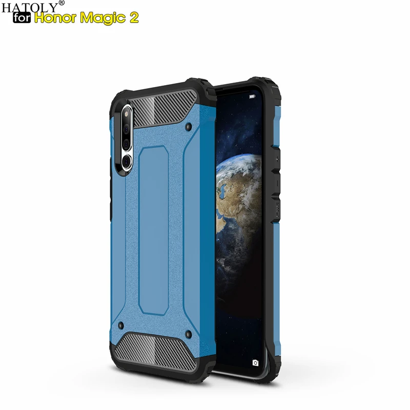 Чехол HATOLY для Huawei Honor Magic 2 тяжелый армированный тонкий жесткий резиновый чехол