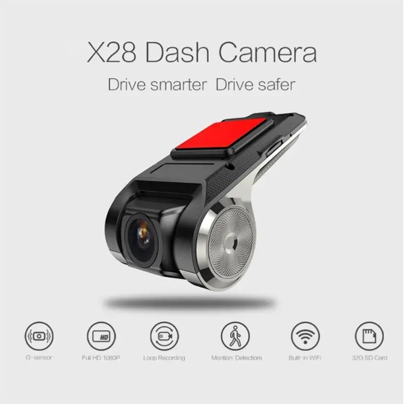 Full HD 1080P WiFi Car DVR Camera Auto Navigation Recorder Dash G-Sensor ADAS Video | Автомобили и мотоциклы