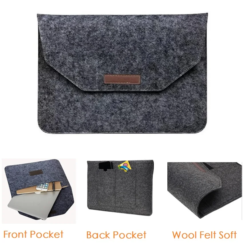 New Soft Laptop Sleeve case for Microsoft Surface Pro 3 4 Case Wool Felt Protective Cover | Компьютеры и офис