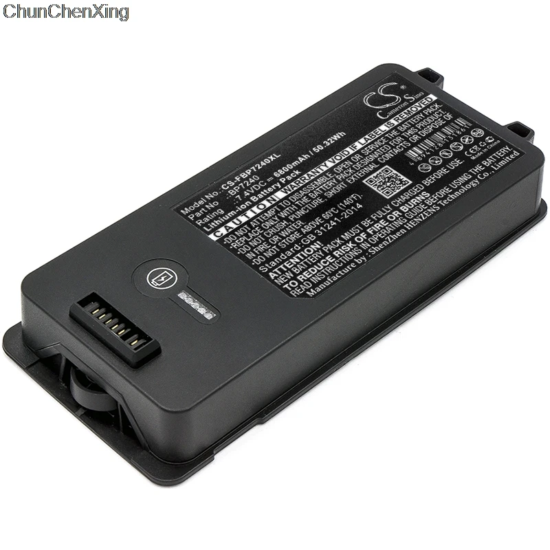 Аккумулятор Cameron Sino 6800mAh BP7240 для Fluke 753 754 VIP1 VIP2|Цифровые аккумуляторы| |