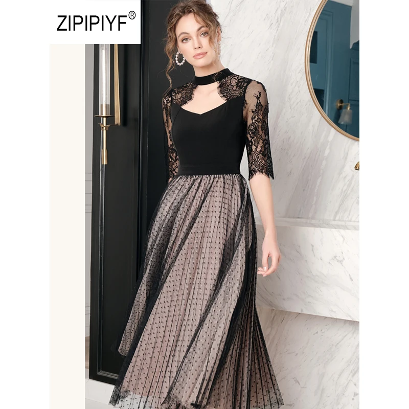 Оригинальное модное черное сексуальное офисное платье для девушек облегающее и