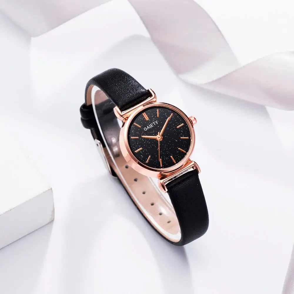 

DUOBLA Watches women fashion watch 2020 green High end luxury brand Quartz Watch ladies geneva leather strap Womens Watches Q80