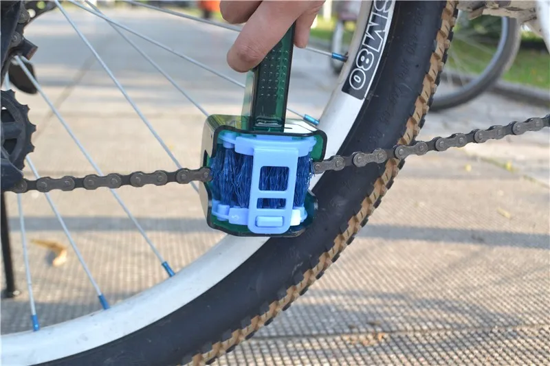 WEST BIKING многофункциональная велосипедная цепь очиститель велосипедная машина велосипедный инструмент для чистки цепей наборы, скруббер моющий инструмент