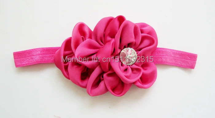 Kids Girls Flower Headbands Bubs Hair Bow Toddler Elastic Headwear 10pcs/lot | Детская одежда и обувь