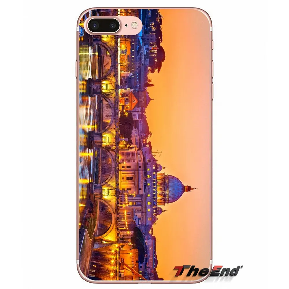 Чехол для Samsung Galaxy S3 S4 S5 MINI S6 S7 edge S8 Plus Note 2 3 4 5 Grand Core Prime Perfect vitalian City State Rome Italy |
