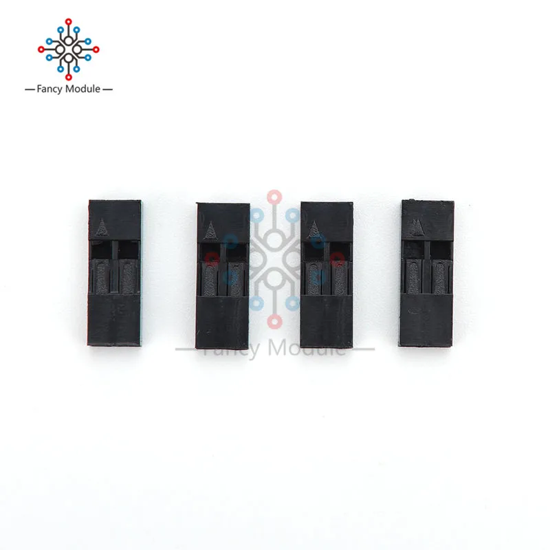 100 шт. 2 54 мм 2P кабель Dupont с перемычкой и штырьковым разъемом|dupont connector 2p|dupont 2pconnectors