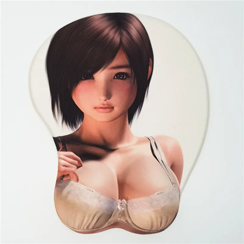 C Черный коврик для мыши в стиле аниме Tifa Lockhart, игровой коврик для мыши, сексуальный большой мягкий 3D коврик для мыши, подставка для запястья h2.8 см/1,1 дюйма - Цвет: C
