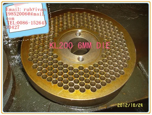 

KL200 series 2.5mm die ,matrix for feed pellet
