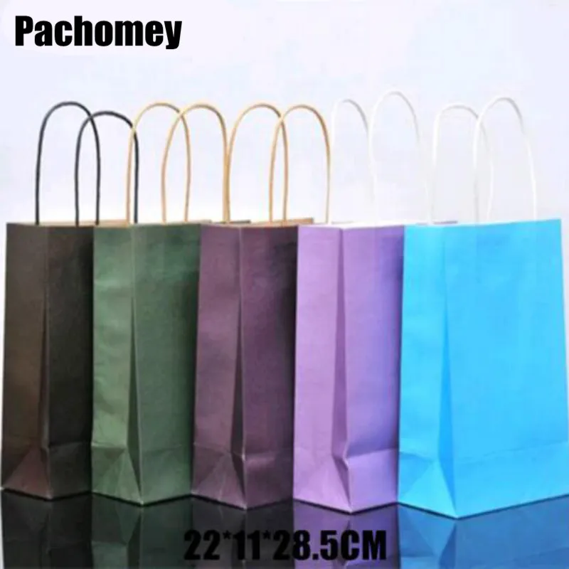 Bolsas De Papel Accept Bags горячая Распродажа 150 г крафт-бумага 8 цветов на выбор 50 шт./лот