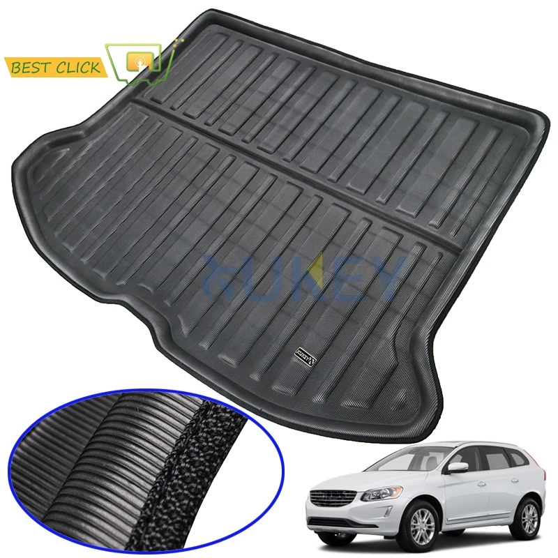 Подходит для Volvo XC60 2009 2017 коврик багажника подкладка напольный ковер протектор 2010