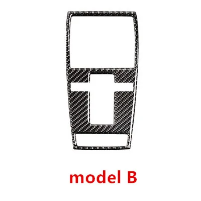 model B Накладка для лампы для чтения из углеродного волокна для Mercedes Benz GLK X204 2008- Аксессуары для салона автомобиля - Название цвета: model B