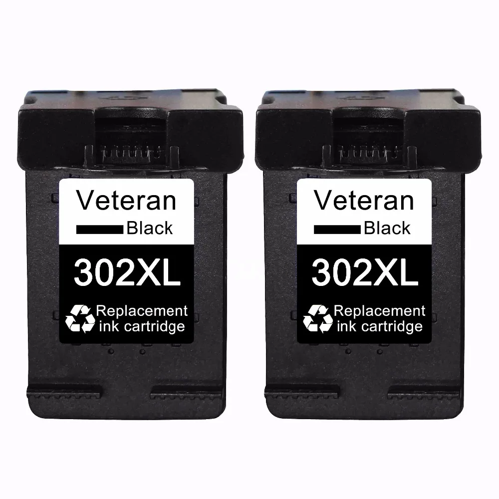 Veteran 302XL черный Замена для hp 302 xl hp 302 чернильный картридж для hp Deskjet 4650 2130 2135 3630 3632 officejet 5232 5220