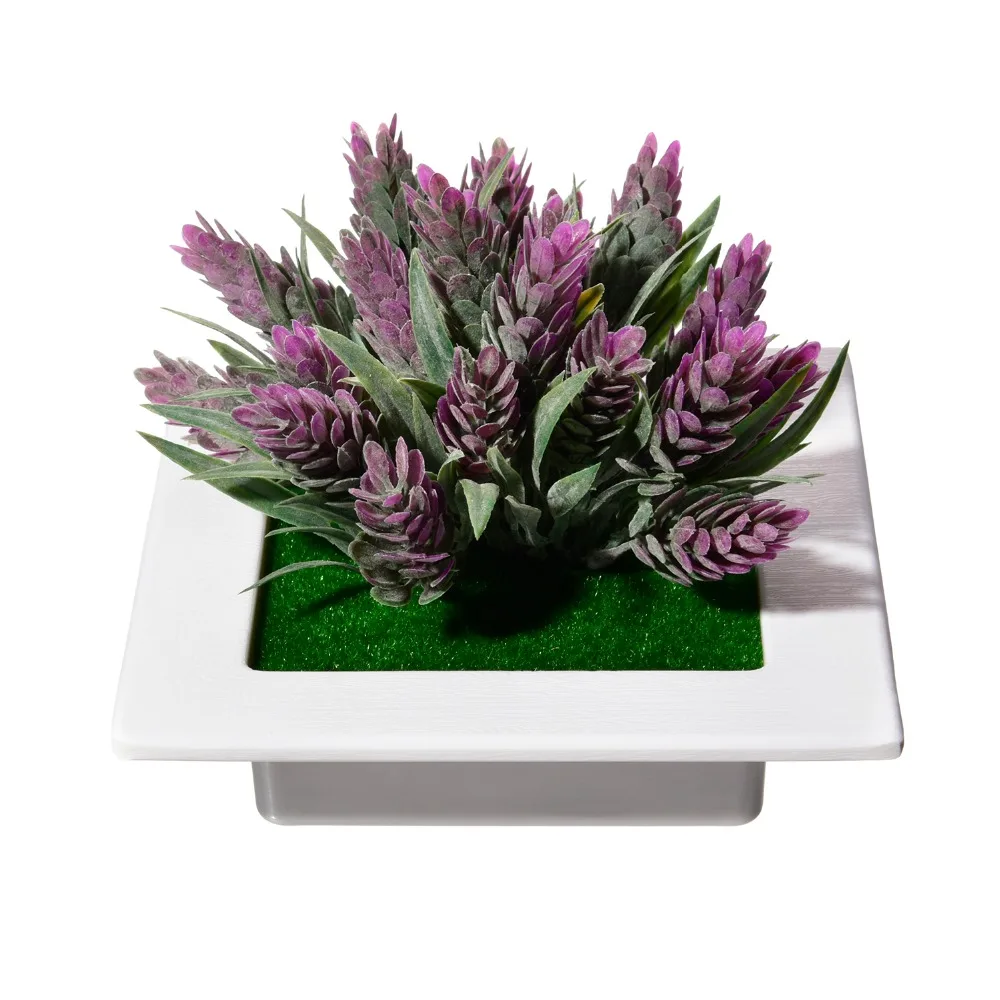 Искусственные цветы Висячие 3D фоторамка пластиковые цветочные горшки держатель украшения дома и сада Искусственный суккулент растения настенные украшения