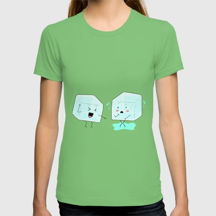 2017 Лето Ограниченной женщины футболки Ice cube проблемы Короткими рукавами Хлопок