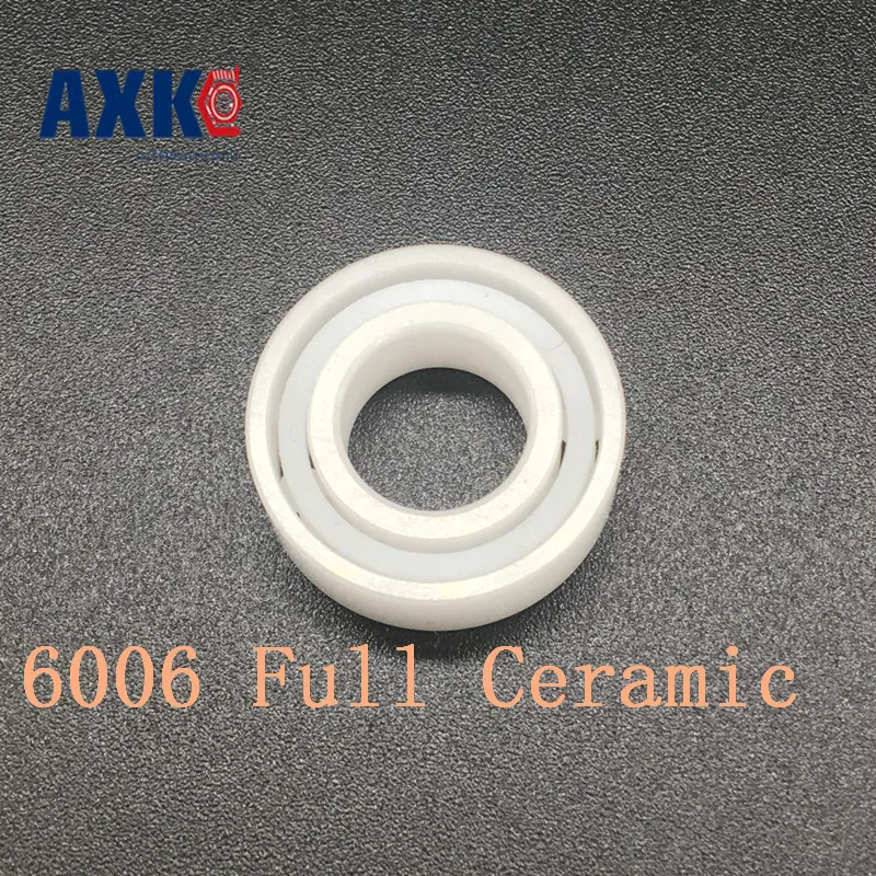 

Axk 6006 Full Ceramic Bearing ( 1 Pc ) 30*55*13 Mm Zro2 Material 6006ce All Zirconia Ceramic Ball Bearings