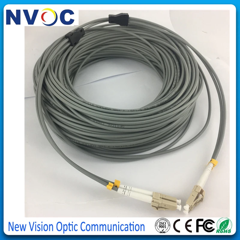 LC/UPC мм (62 5/125) DX (0 6 плотное буферное волокно) 30 м 3 0 ПВХ куртка LC UPC бронированный