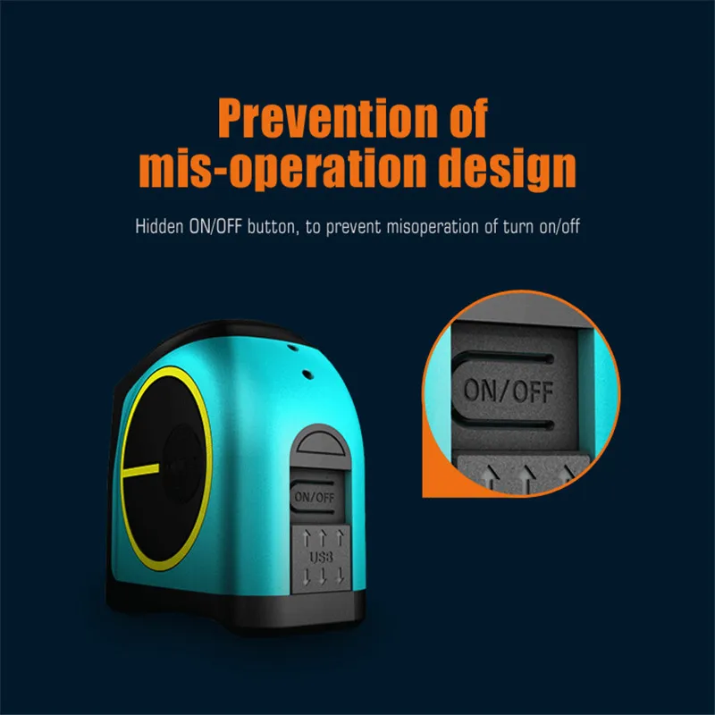 Mileseey DT10 2-in-1 Digital Laser Measure with LCD Display Measuring tape Rangefinder measure laser 20m/40/60m meter | Инструменты
