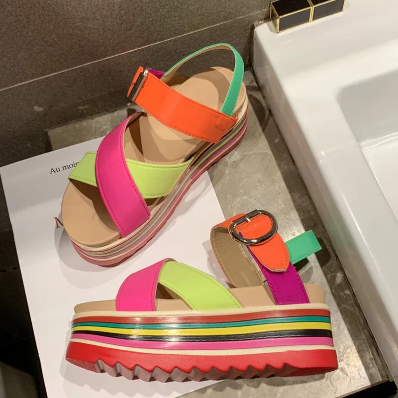 Aleafalling/Новые Модные женские босоножки на очень высоком каблуке удобная обувь из