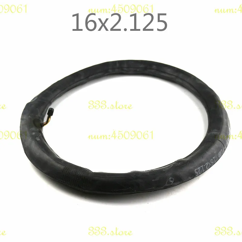 

high quality 16x1.75 /2.125/2.50/2.70/3.0 inner tube with Bent Angle Stem or Straight valve fits gas electric scooter&e-Bike