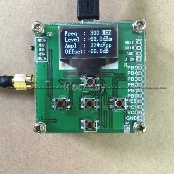 Цифровой измеритель мощности с OLED дисплеем RF 0 500 МГц 80 ~ 10dBm|power attenuator|rf power meterpower meter