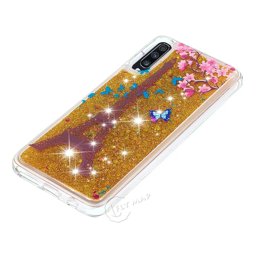 Чехол с зыбучим песком для Samsung Galaxy A 70 A70 2019 A705 SM-A705FD SM-A705FN/DS SM-A705F/DS динамический